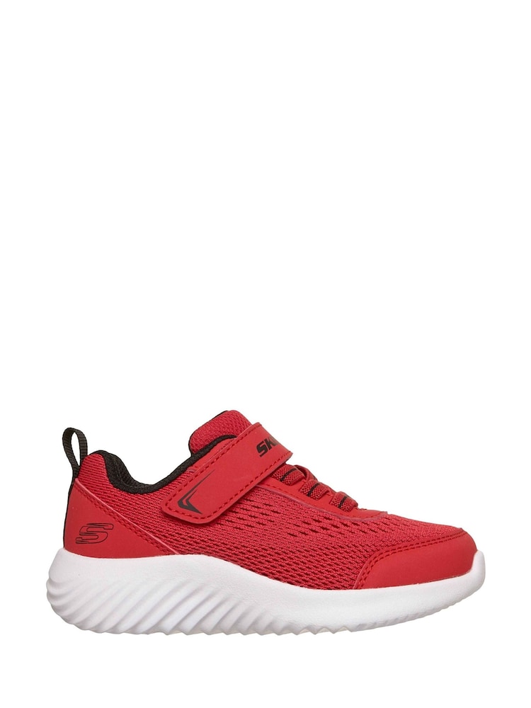 Skechers Red Bounder Techrox Trainers - Image 2 of 4 Skechers Red Bounder Techrox Trainers - Image 2 of 4