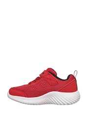 Skechers Red Bounder Techrox Trainers - Image 3 of 4