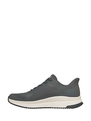 Skechers Grey Bobs Sport Squad Chaos 4 Trainers - Image 2 of 4