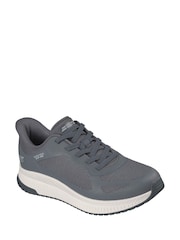 Skechers Grey Bobs Sport Squad Chaos 4 Trainers - Image 3 of 4