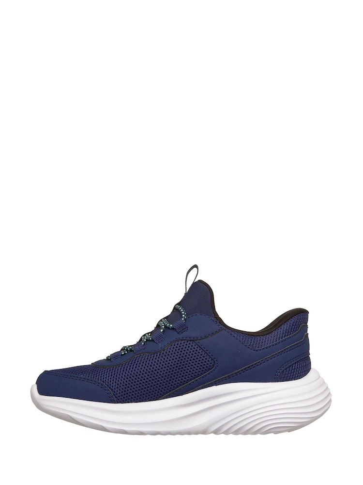 Skechers Blue Bounder Pro Trainers - Image 2 of 4