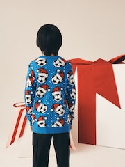 Navy/Red Christmas Jumper (3mths-16yrs) - Image 2 of 3