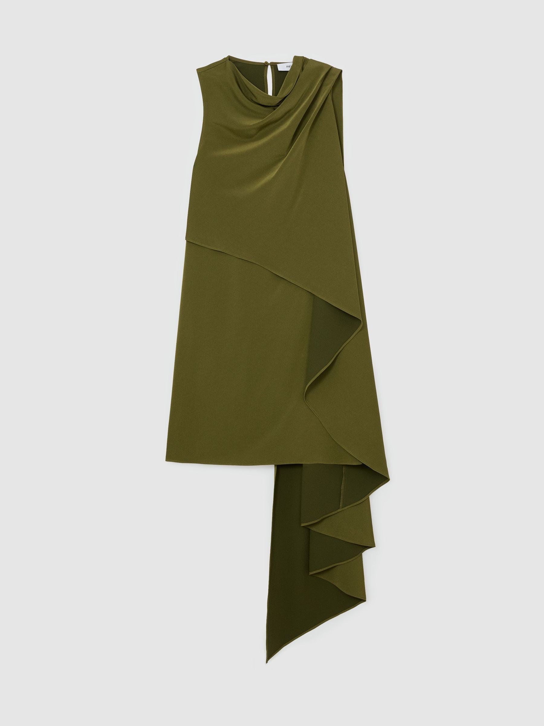 Next：日本 Reiss Wrenley ドレープディテール レイヤード ミニドレス