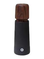 Crush Grind Porcelain Black or Walnut Stockholm Salt or Pepper Grinder 11cm - Image 1 of 1