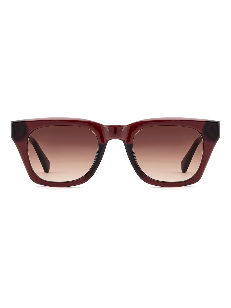 Prive Revaux Red Rectangular Sunglasses - Image 1 of 4 Prive Revaux Red Rectangular Sunglasses - Image 1 of 4