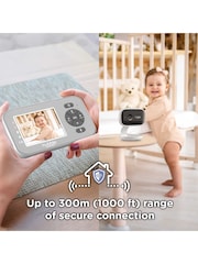 Hubble White Nursery Explore 2.8" Monitor - Image 2 of 12