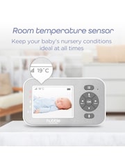 Hubble White Nursery Explore 2.8" Monitor - Image 6 of 12