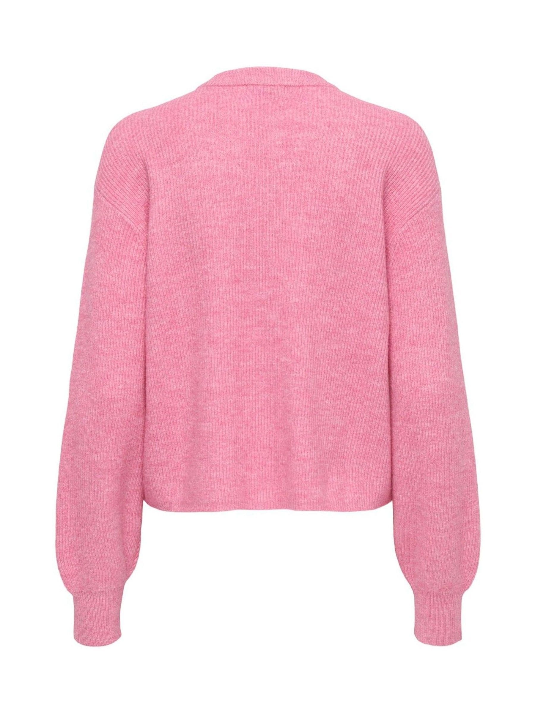 Buy Pink - JDY Long Sleeve Cardigan With Pearl Button from Next Japan