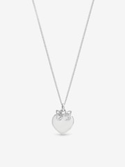 Inicio Sterling Silver Plated Butterfly Charm Personalised Heart Pendant Gift Pouch - Image 1 of 1