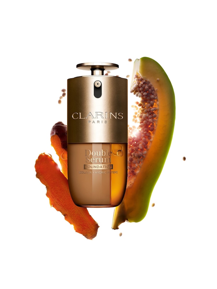 Clarins Double Serum Foundation 30ml - Image 2 of 10