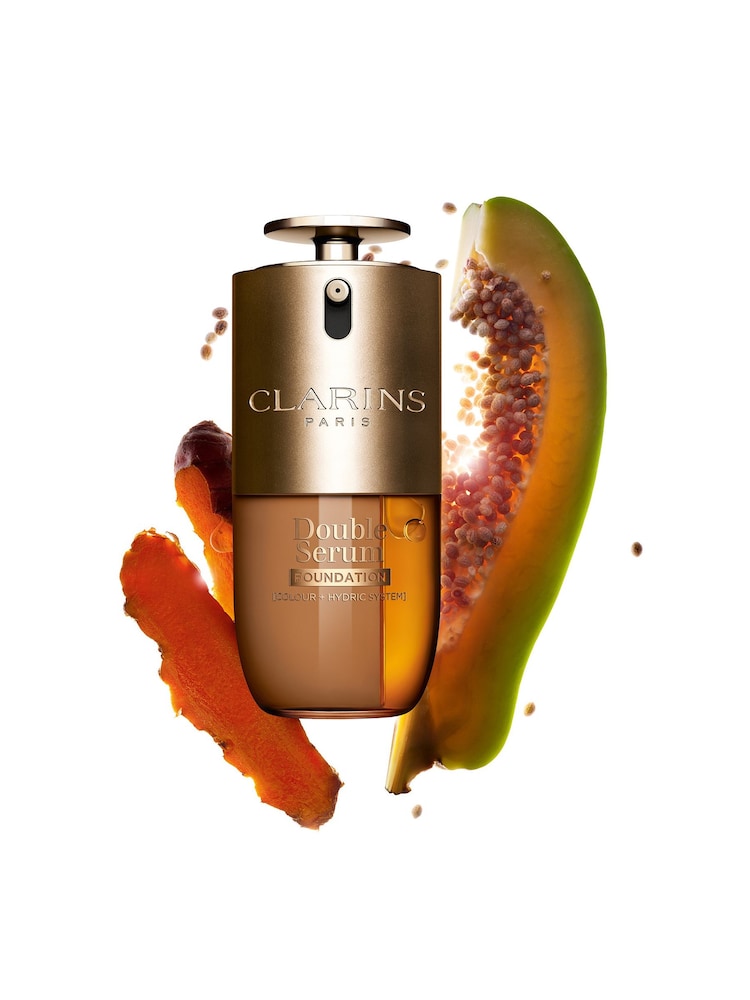 Clarins Double Serum Foundation 30ml - Image 2 of 10
