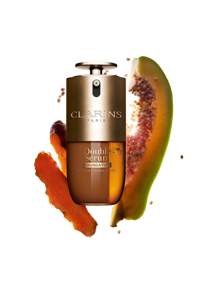 Clarins Double Serum Foundation 30ml - Image 2 of 10