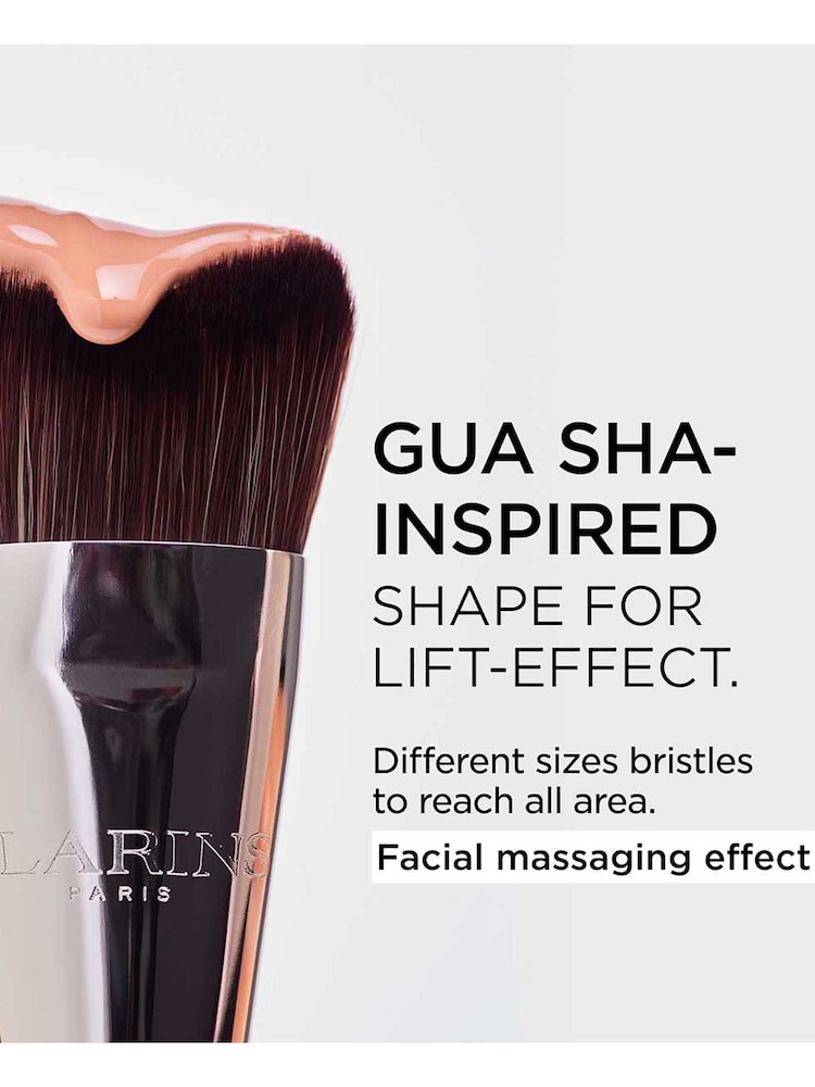 Clarins Gua Sha Insipred Foundation Brush - Image 2 of 5
