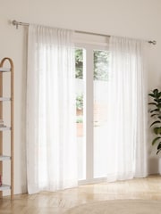 Umbra NICKEL Ella Curtain Pole 91- 183cm - Image 1 of 5