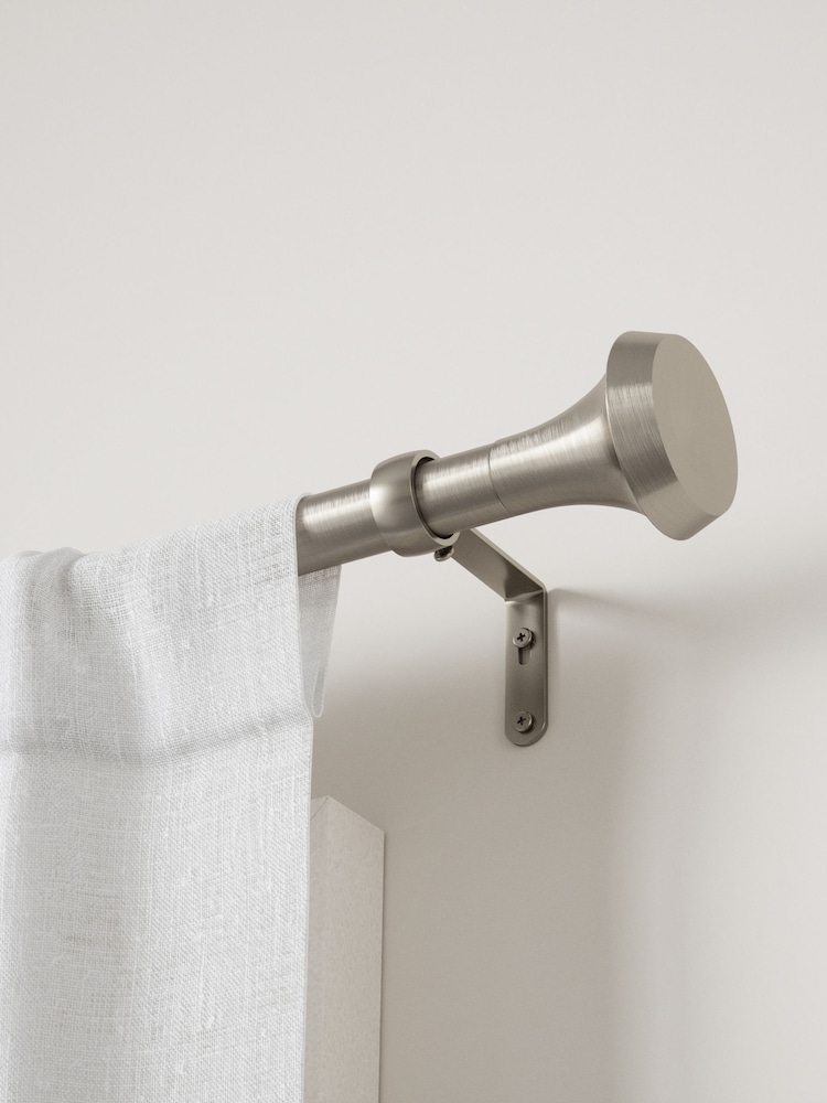 Umbra NICKEL Ella Curtain Pole 91- 183cm - Image 2 of 5