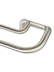 Umbra Nickel Twilight Double Curtain Pole 76- 213cm - Image 5 of 5