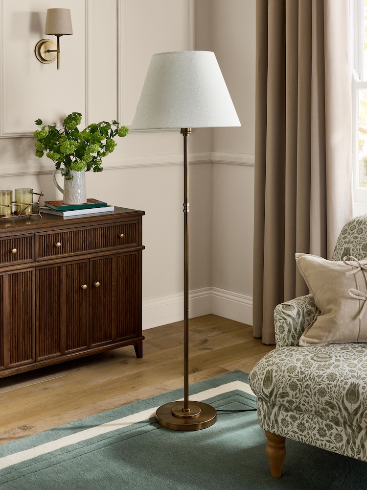 Laura Ashley Bronze Denston Floor Lamp - Image 2 of 6