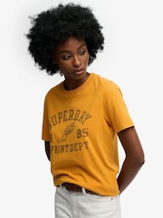 Superdry Gold Vintage Prep T-Shirt - Image 2 of 4