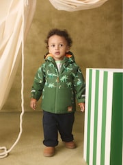 Cath Kidston Green Dino Anorak (3mths-7yrs) - Image 3 of 7