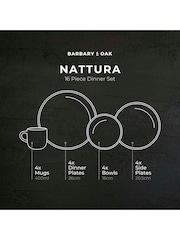 Barbary and Oak Cashmere 17 Piece Nattura  Dinner Set - Image 6 of 9