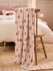 Capybara Sherpa Fleece Throw - Image 2 of 5