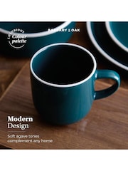 Barbary and Oak Agave Nattura 16 Piece Dinner Set - Image 4 of 9