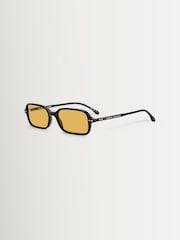 Isabel Marant Black Rectangular Sunglasses - Image 1 of 4