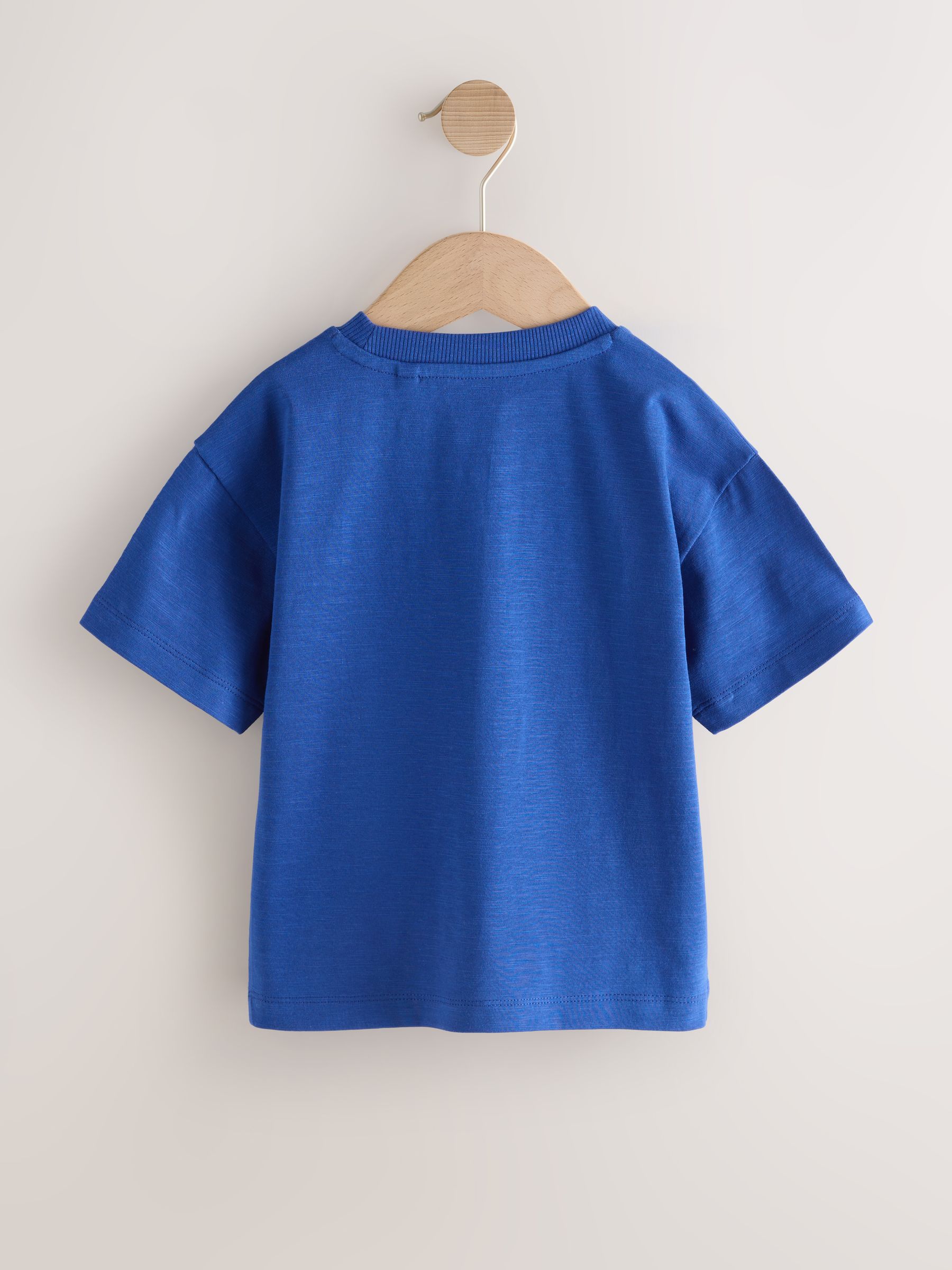 Buy Multi Bright Transport Embroidery Relaxed Fit Short Sleeve T