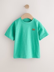 Multi Bright Transport Embroidery - T-shirt Manches courtes 5 Pack (3mois-7ans) - Image 7 de 9
