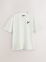 White Yogi Bear Relaxed Fit Graphic T-Shirt - Image 2 of 4