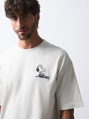 White Tapes Snoopy Graphic T-Shirt - Image 5 of 8