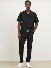River Island Regular Fit Seersucker Textured Shirt - Attēls 2 no 5
