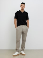 River Island Brown Slim Fit Stretch Chino Trousers - Image 2 of 4