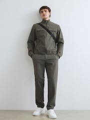 River Island Green Skinny Comfort Stretch Trousers - Image 3 of 4