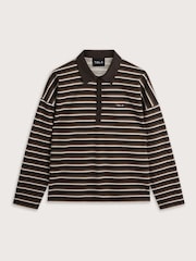 TALA Brown Rugby Polo Shirt - Image 3 of 3
