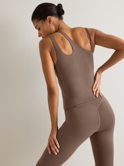 Tala Brown Skinluxe Asymmetrical Vest - Image 2 of 3