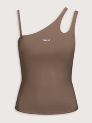 Tala Brown Skinluxe Asymmetrical Vest - Image 3 of 3