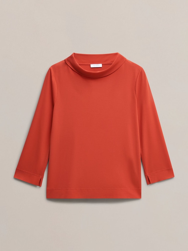 Hobbs Red Catriona Top - Image 4 of 4 Hobbs Red Catriona Top - Image 4 of 4