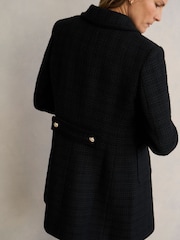 Hobbs Black Evangeline Coat - Image 2 of 3