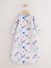 Grey Rockets 2.5 Tog Removable Sleeve Baby Sleep Bag - Image 5 of 9