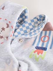 Grey Rockets 2.5 Tog Removable Sleeve Baby Sleep Bag - Image 8 of 9
