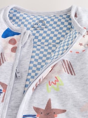Grey Rockets 2.5 Tog Removable Sleeve Baby Sleep Bag - Image 9 of 9