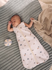 Checkerboard Cars 2.5 Tog Removable Sleeve Baby Sleep Bag - Image 2 of 5