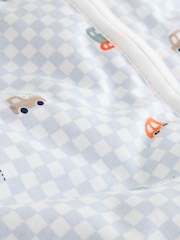 Checkerboard Cars 2.5 Tog Removable Sleeve Baby Sleep Bag - Image 6 of 6