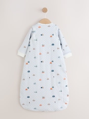Checkerboard Cars 2.5 Tog Removable Sleeve Baby Sleep Bag - Image 9 of 12
