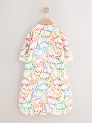 Multi Linear Dino 2.5 Tog Removable Sleeve Baby Sleep Bag - Image 2 of 5