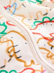 Multi Linear Dino 2.5 Tog Removable Sleeve Baby Sleep Bag - Image 3 of 5