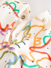 Multi Linear Dino 2.5 Tog Removable Sleeve Baby Sleep Bag - Image 4 of 5