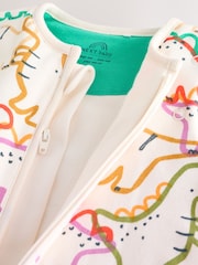 Multi Linear Dino 2.5 Tog Removable Sleeve Baby Sleep Bag - Image 5 of 5