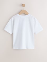 White Sun Vibes Short Sleeve Graphic T-Shirt (3-16yrs) - Image 2 of 4